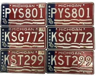 red license plates bgb