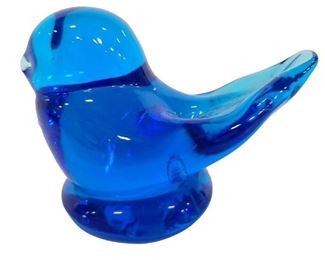 blue glass bird bgb