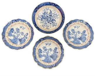 Booths Real Old Willow Plates