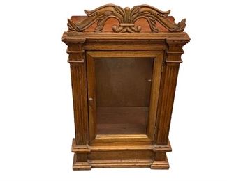 Wood and Glass Display Case