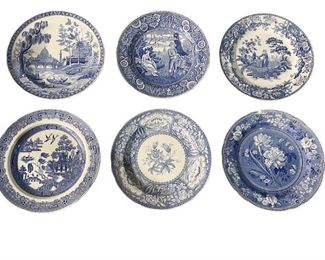 The Spode Blue Room Collection, Set of 6