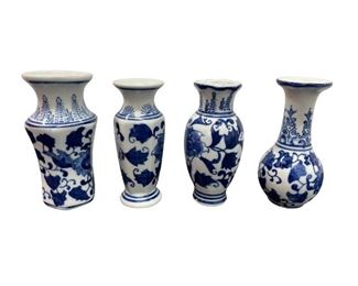 Wisteria Bud Vases, Set of 4