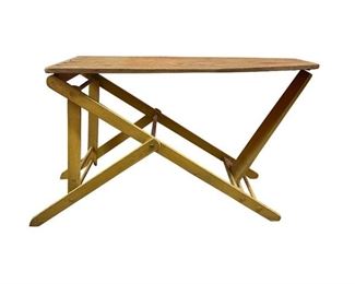 Antique Wood Folding Ironing Board