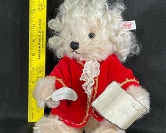 Vintage Steiff Mozart Bear Plush Stuffed Teddy