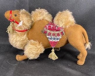 Steiff Two Hump Camel Plush Stuffed Animal