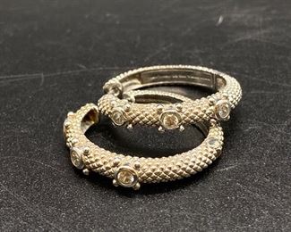 Judith Ripka Hoops Earrings