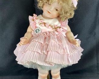 Large Shirley Temple Reproduction Doll