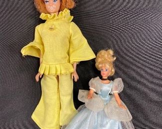 Vintage Midge Barbie Doll Mini Cinderella Barbie