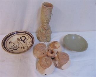 Large collection early Asian pottery