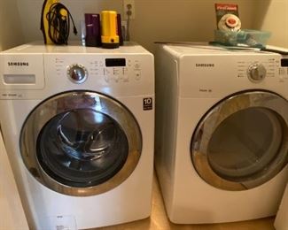 Samsung washer and dryer 