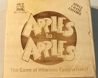 Apple To Apples Wooden Box 