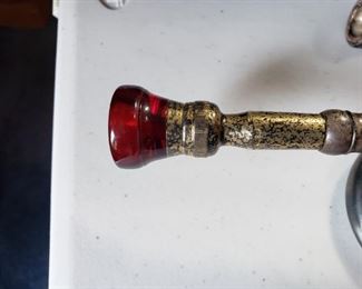 RARE RED "VISIBLE" TRUMPET MOUTHPIECE