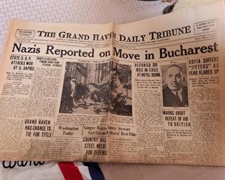 OLD NEWSPAPERS