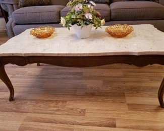 Marble Top Coffee Table