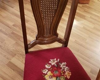 Needle Point Dining Chairs
