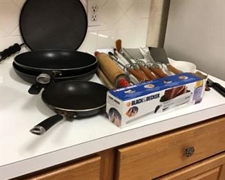 Skillets and Utensils