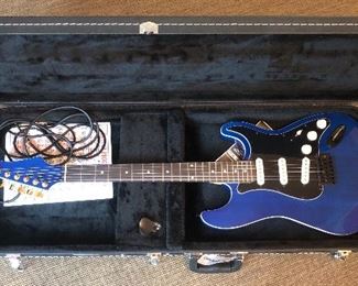 Electric Guitar with Hard Shell Case