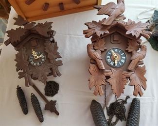 Black Forest Cuckoo clocks