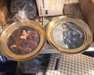 Brass Decorative Plates 1/2