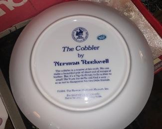 Norman Rockwell Plate 2/2