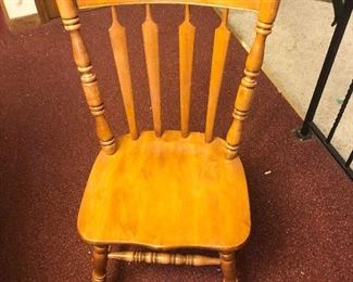 Wooden Dinner Table and Chairs 2/2