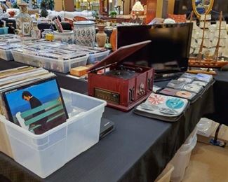 Records, electronics, DVD's, CD's, and more!