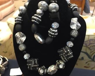 Lots of higher quality jewelry:  Brighton, Coldwater Creek, Premier, and many pieces purchased from Crosno Jewelers in Cape, 