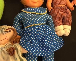 Mrs. Beasley - and other antique dolls!