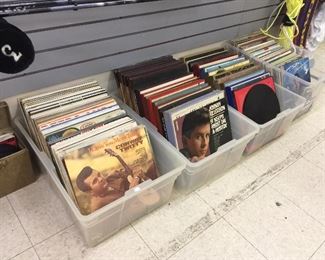 Classic country & contemporary lp's