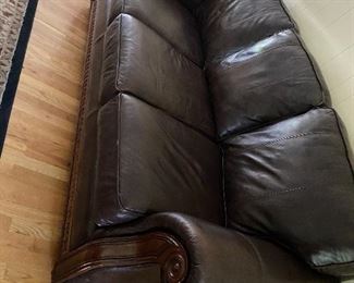 Leather sofa 135.00