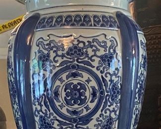 Blue & White ceramic stand