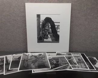 10 Pieces "Legs" and 9 Art Photos by Shari Van Alsburg | Photography Series | 1994-1998 | 16"x14" Matted, 9 Unmatted 8"x10"