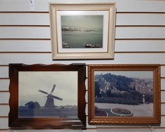Vintage Lot of 3 Vacation/ Travel Photographs