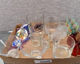 Large Lot of Barware/Alcohol Items | Shot Glasses, Beer Glasses, Beer Brand Necklaces, Etc.