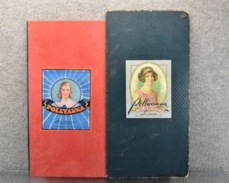Vintage Lot of 2 Pollyanna Game Boards | 19" x 19"