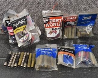 Large Lot Assorted Dart Supplies