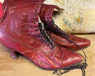 Antique boots