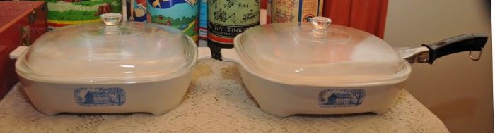 CORNING WARE FOR AMANA BROWNING SKILLET'S 