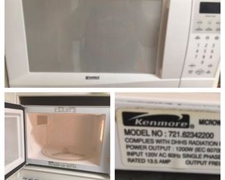 kenmore microwave