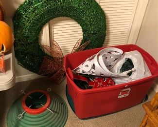 Christmas decor and accessories.