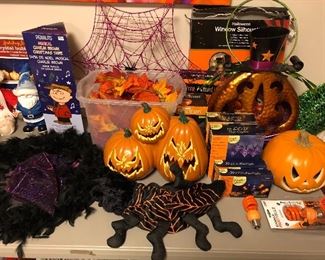 Halloween decor.