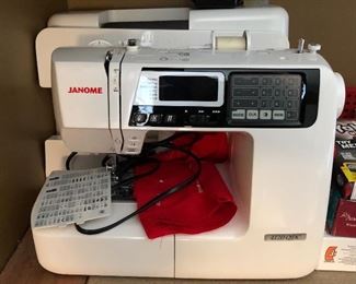Janome sewing machine, model 4120 QDC.