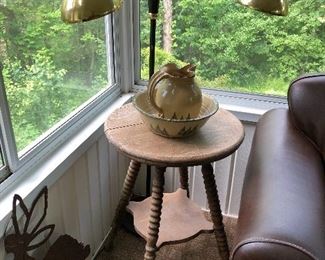 Rustic side/accent table.