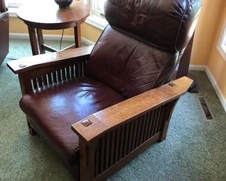 Stickley reclining chair.