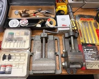 Workshop loaded with quality tools.
