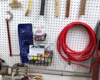 Workshop loaded with quality tools.