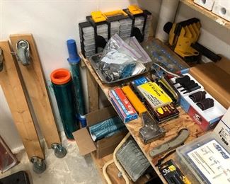 Workshop loaded with quality tools.