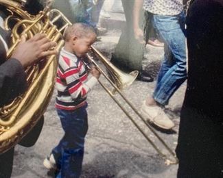 Trombone Shorty at age 4