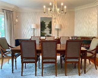 Stunning Karges Dining Room Table & Chairs!