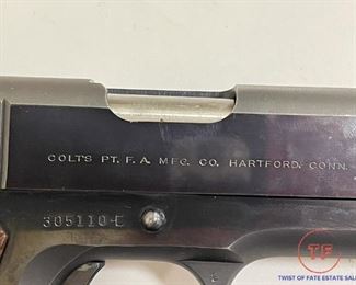 1966 COLT 1911 Government Model - .45ACP
